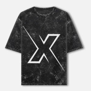 X Acid Wash Oversized T-Shirt – Street Edition
